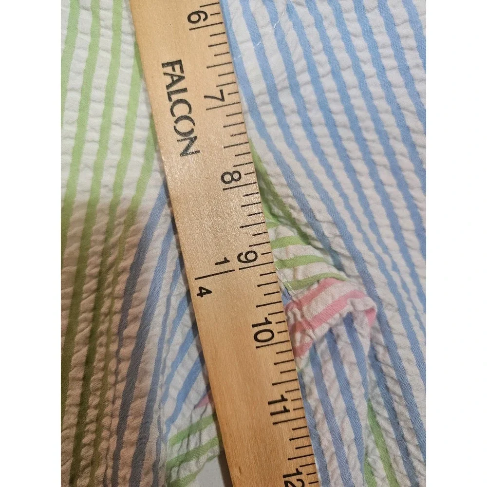 VINEYARD VINES KENTUCKY‎ DERBY Seersucker Slim Pants Mens 28x30 Colorful Stripe
